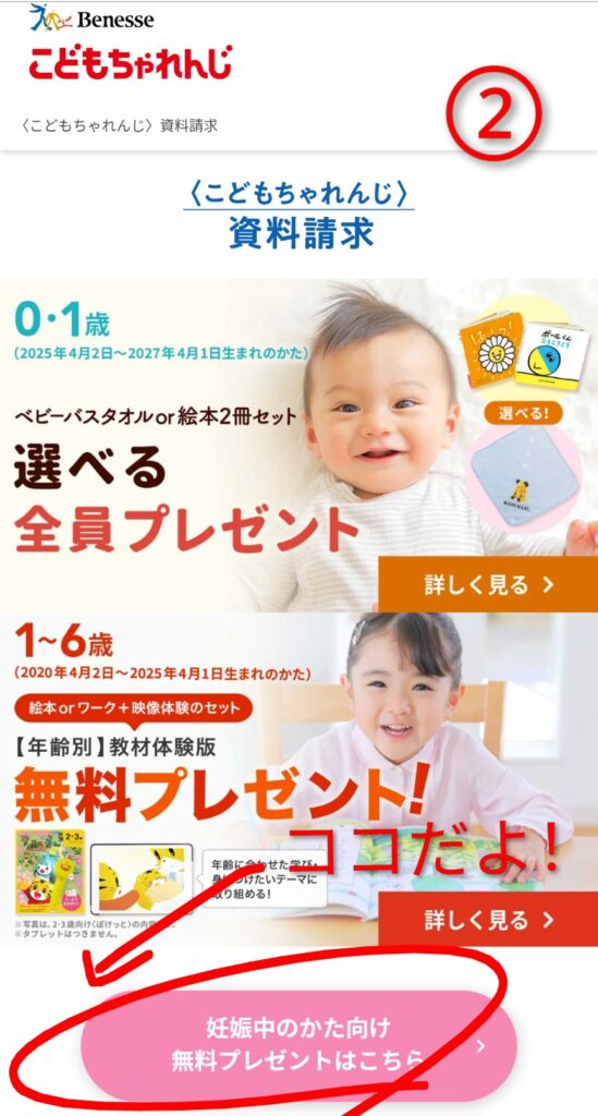 こどもちゃれんじbabyプレママ特典